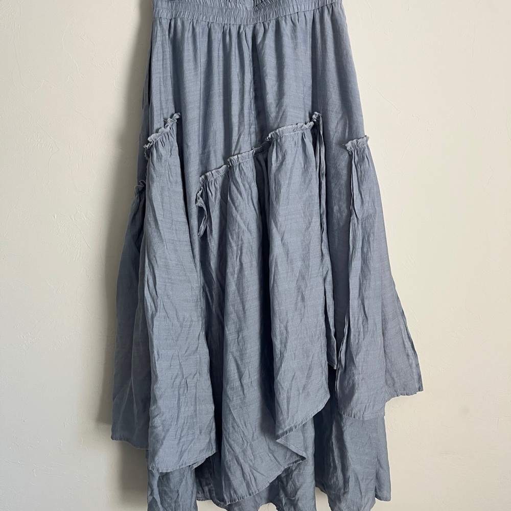 Scarlet Darkness Peasant Maxi Skirt - Picture 2 of 5